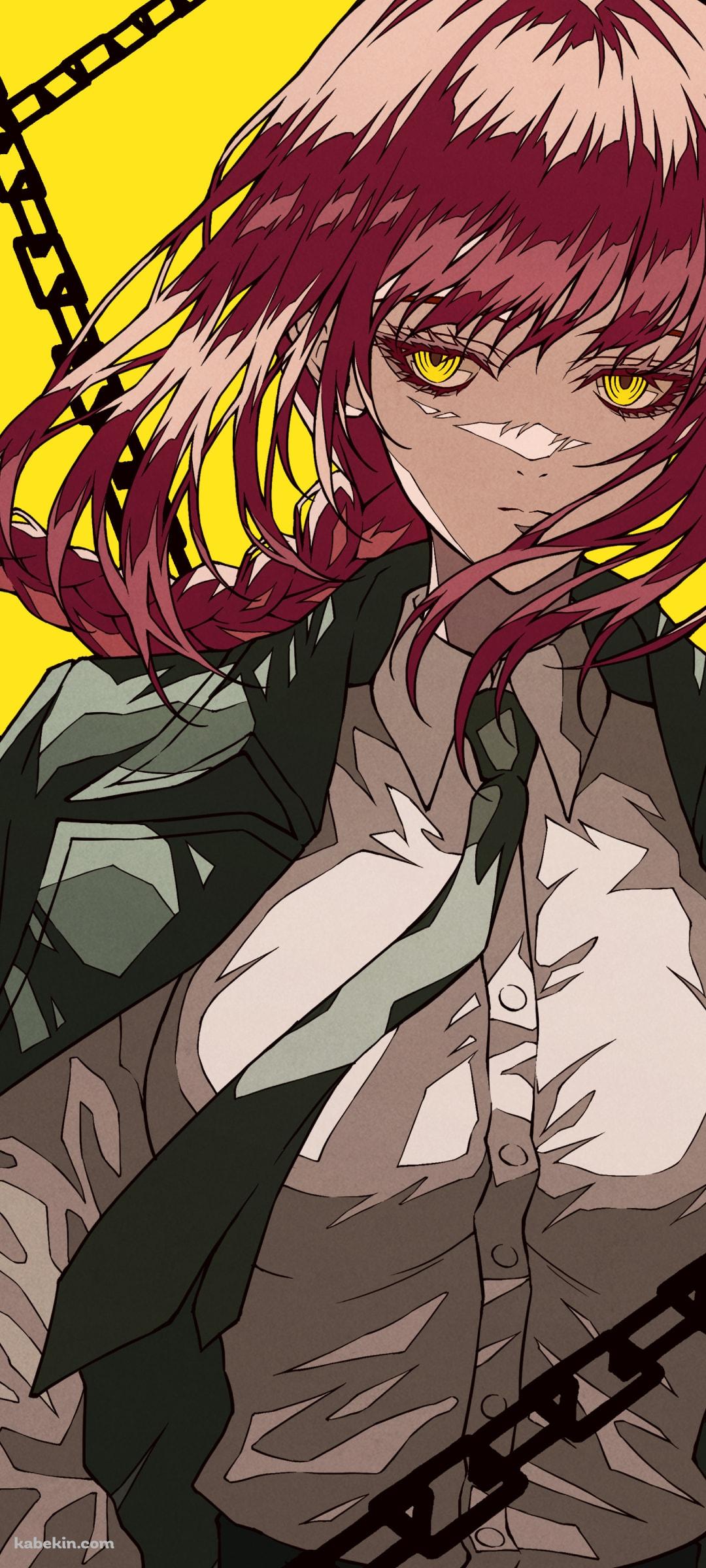 マキマと無数の鎖 / チェンソーマンのAndroidの壁紙(1080px x 2400px) スマホ用