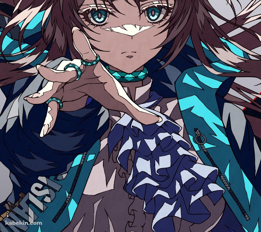 右手をかざすアーミヤ / アークナイツのAndroidの壁紙(1080px x 960px) スマホ用