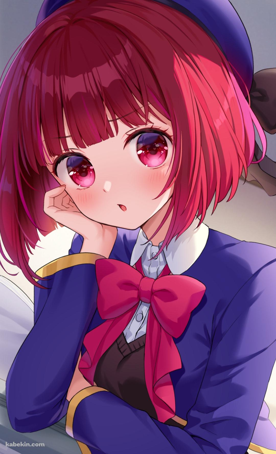 窓辺で肘をつく可愛い有馬かな / 推しの子のAndroidの壁紙(1080px x 1776px) スマホ用
