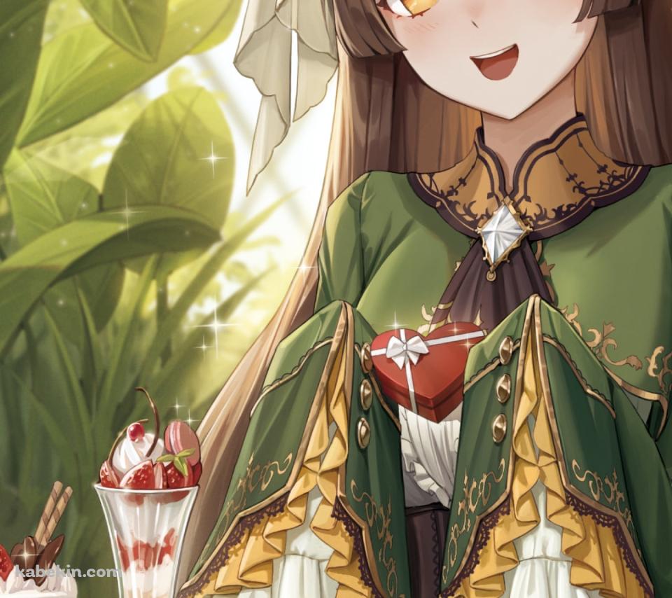 苺パフェとストロベリーショートケーキとサトノダイヤモンド / ウマ娘プリティーダービーのAndroidの壁紙(960px x 854px) スマホ用