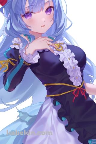 おどけた表情のメジロアルダン / かわいい / ウマ娘プリティーダービーのAndroidの壁紙(320px x 480px) スマホ用
