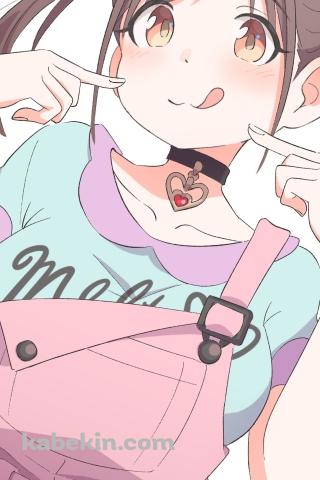 ほっぺたに指をあてて舌を出す園田智代子 / アイドルマスターシャイニーカラーズのAndroidの壁紙(320px x 480px) スマホ用