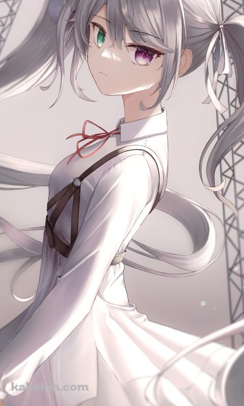 振り返るニーゴミク / 25時、ナイトコードで。 / 初音ミク / プロセカ / プロジェクトセカイのAndroidの壁紙(480px x 800px) スマホ用