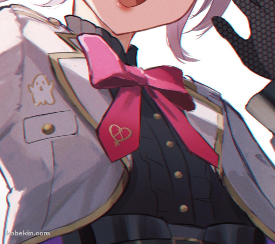 高笑いをする可愛いマリア・マリオネット / 眼帯 / にじさんじ / Vtuber / バーチャルYouTuberのAndroidの壁紙(960px x 854px) スマホ用