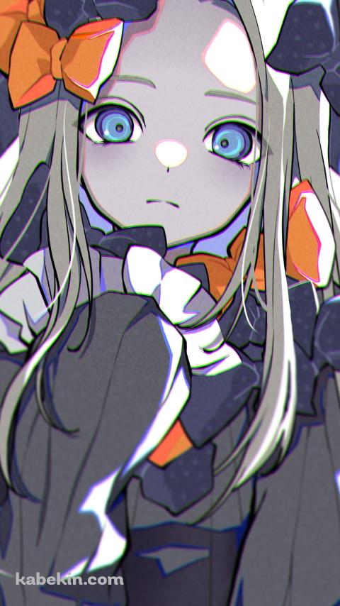 オレンジのリボンをつけたアビゲイル・ウィリアムズ / fgo / fate/grand orderのAndroidの壁紙(480px x 854px) スマホ用