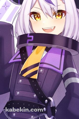 笑顔のラプラス・ダークネス / キラキラ / スマイル / ホロライブ / バーチャルYouTuber / VtuberのAndroidの壁紙(320px x 480px) スマホ用