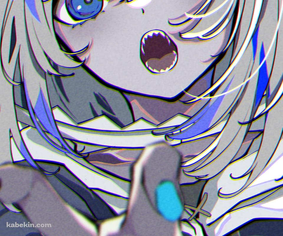 右手を差し伸べるがうる・ぐら / ラフスケッチ / ホロライブ / バーチャルYouTuber / VtuberのAndroidの壁紙(960px x 800px) スマホ用
