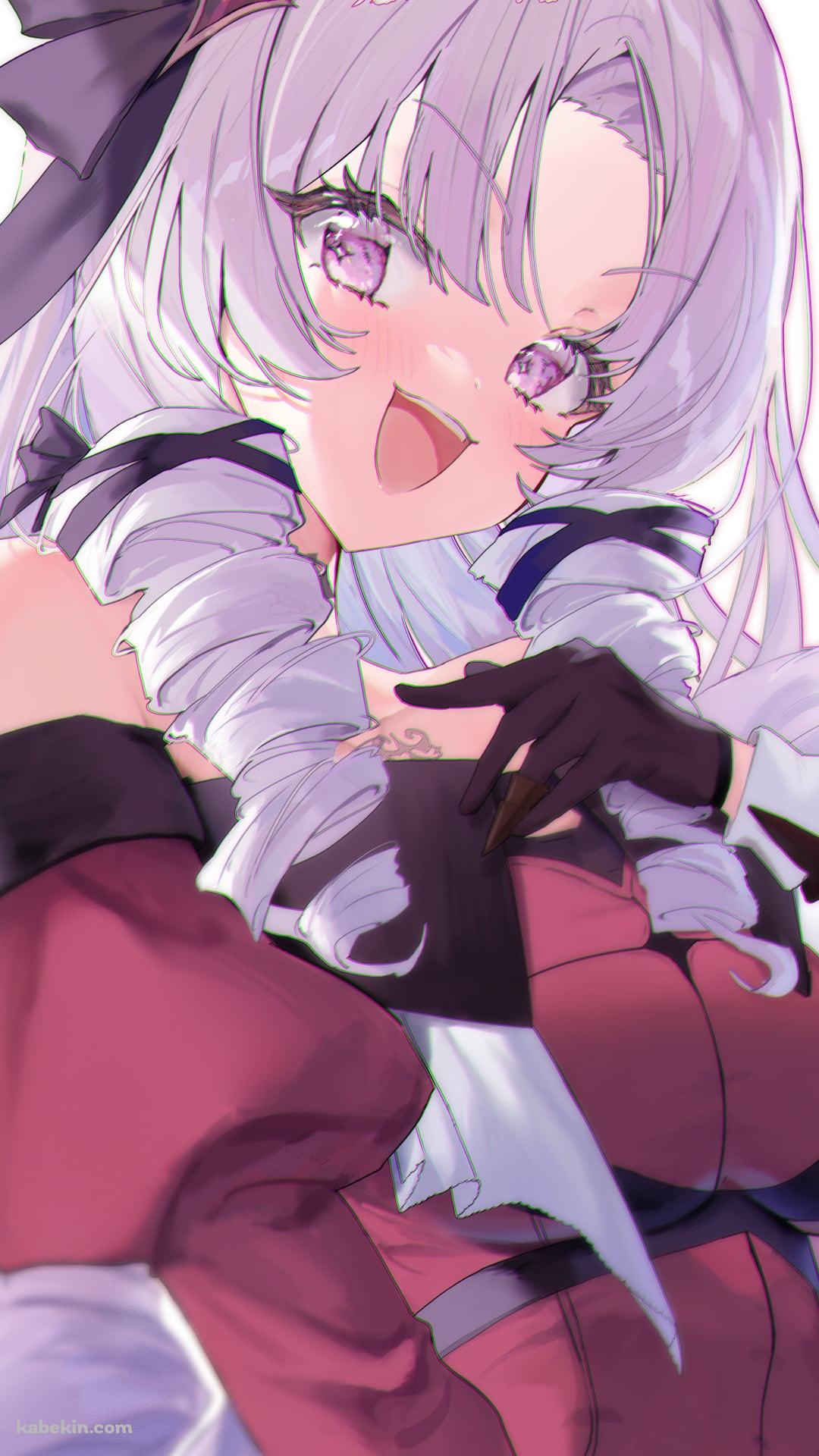 笑う壱百満天原サロメ / サロメ嬢 / にじさんじ / バーチャルYouTuber / VtuberのAndroidの壁紙(1080px x 1920px) スマホ用