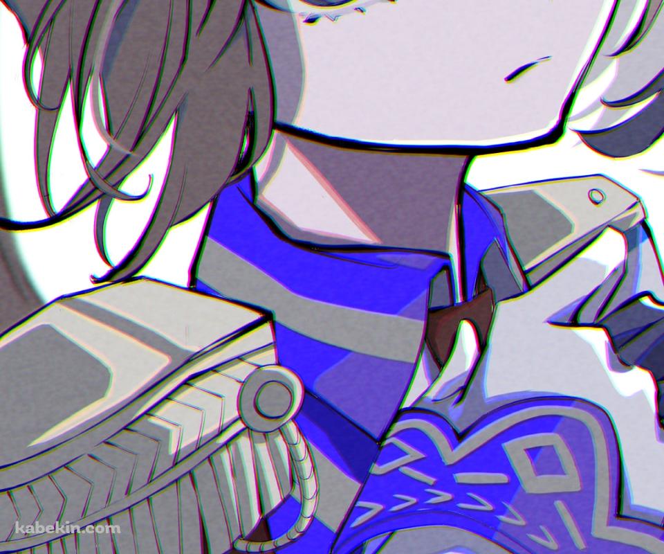 こちらを見つめるトウカイテイオー / ラフスケッチ / ウマ娘プリティーダービーのAndroidの壁紙(960px x 800px) スマホ用