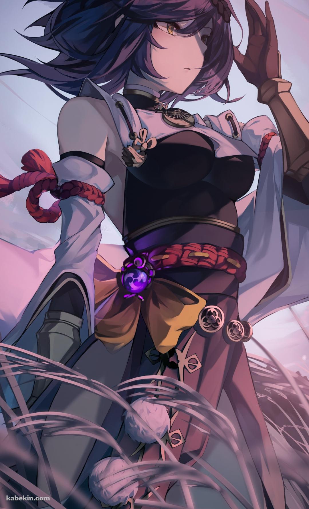 稲穂と九条裟羅 / 綺麗 / 原神のAndroidの壁紙(1080px x 1776px) スマホ用