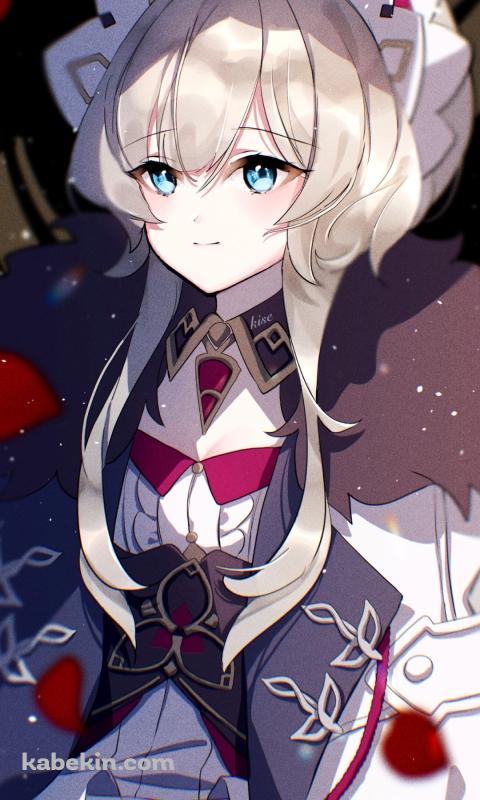 かわいいサンドローネ / 白い衣装 / 原神のAndroidの壁紙(480px x 800px) スマホ用