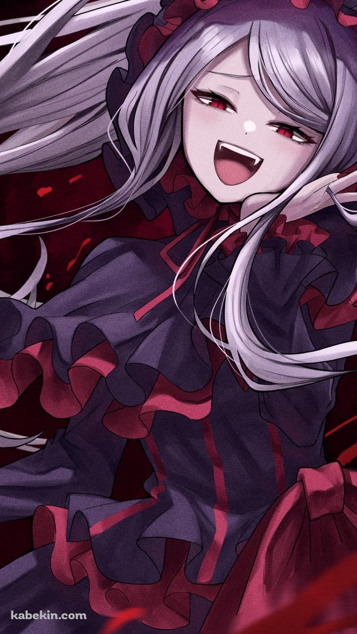 高笑いするシャルティア・ブラッドフォールン / オーバーロード / イラスト / ファンアートのAndroidの壁紙(720px x 1280px) スマホ用