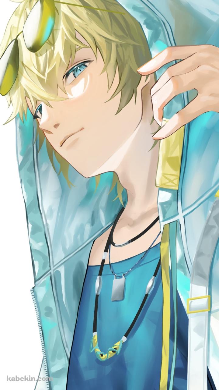 サングラスを頭にのせて冷ややかな視線を送るテキーラ / アークナイツのAndroidの壁紙(720px x 1280px) スマホ用