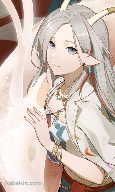 九色鹿（くしきろく） / 祈祷師 / オペレーター / アークナイツのAndroidの壁紙(480px x 800px) スマホ用
