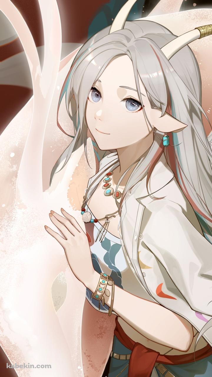 九色鹿（くしきろく） / 祈祷師 / オペレーター / アークナイツのAndroidの壁紙(720px x 1280px) スマホ用