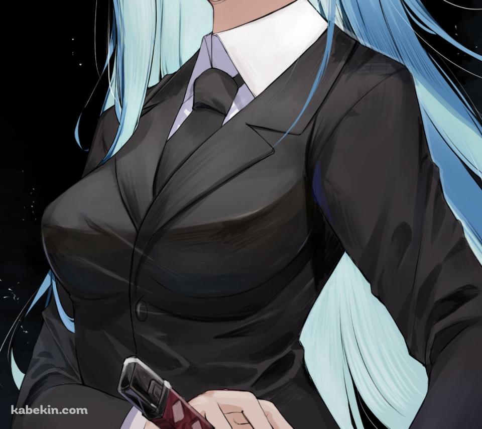 赤い刀に手をかける三輪霞 / 呪術廻戦のAndroidの壁紙(960px x 854px) スマホ用