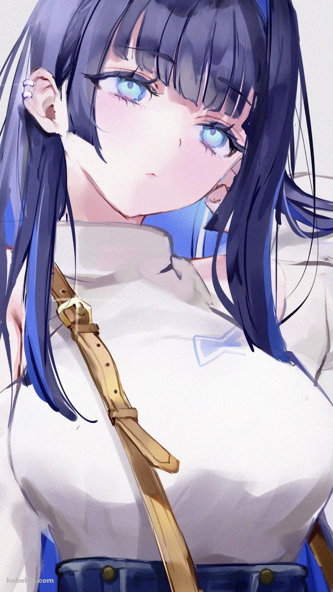 髪をかきあげるオーロ・クロニー / ホロライブ / バーチャルYouTuber / VtuberのAndroidの壁紙(1080px x 1920px) スマホ用