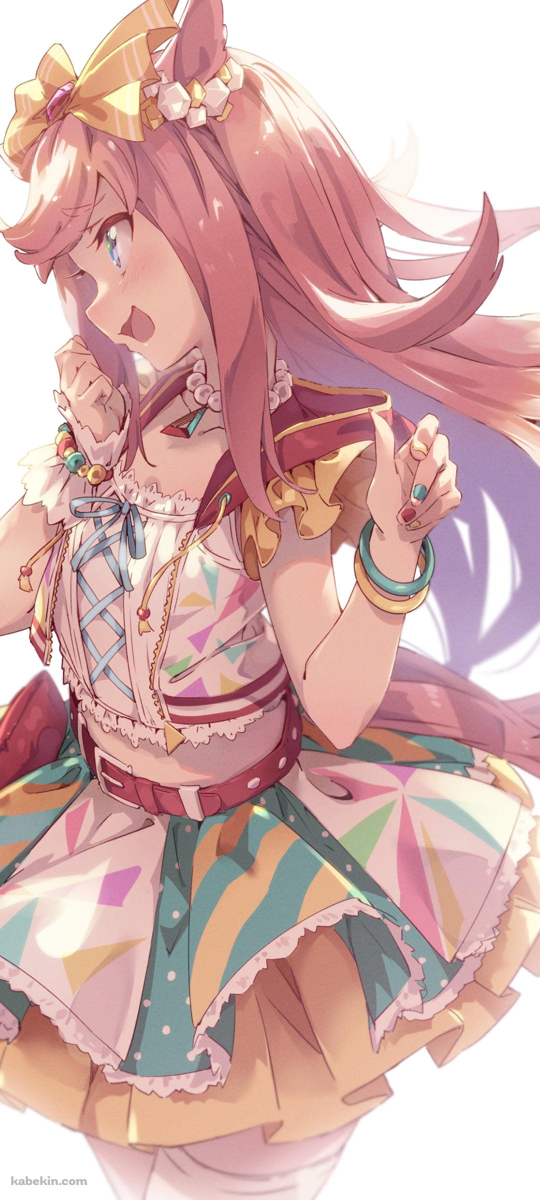 ウキウキの可愛いアグネスデジタル / ウマ娘プリティーダービーのAndroidの壁紙(1080px x 2400px) スマホ用