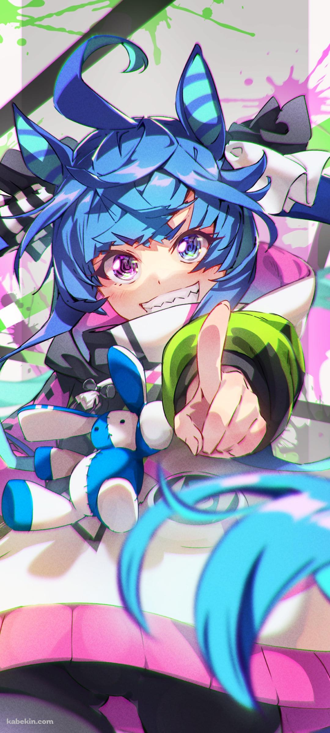笑いながら指をさす可愛いツインターボ / ウマ娘プリティーダービーのAndroidの壁紙(1080px x 2400px) スマホ用