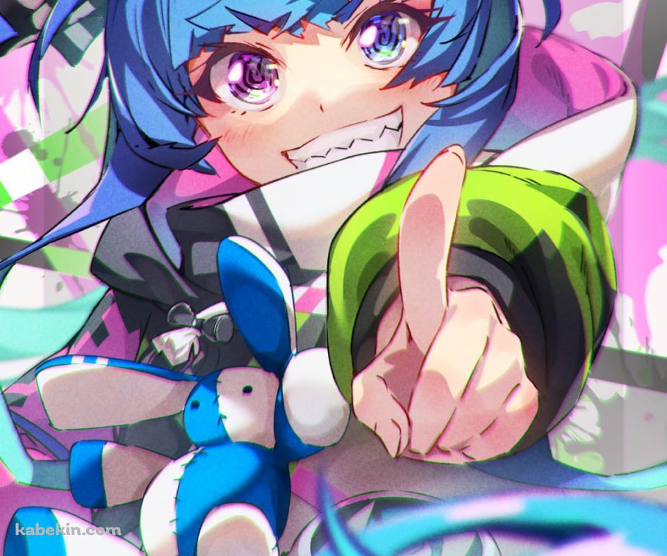 笑いながら指をさす可愛いツインターボ / ウマ娘プリティーダービーのAndroidの壁紙(960px x 800px) スマホ用