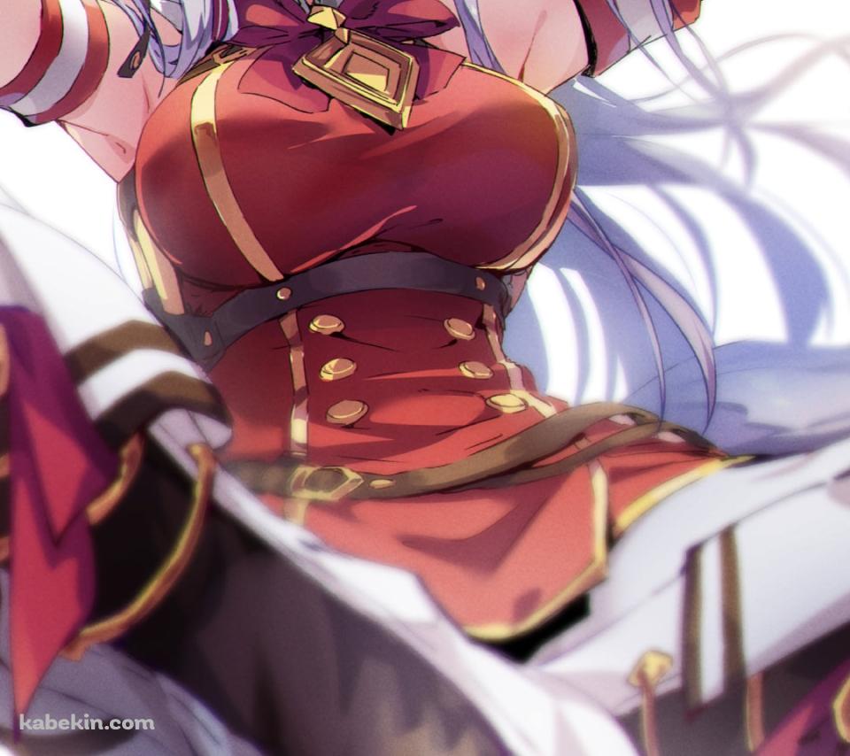 座って舌を出してドヤ顔のゴールドシップ / ウマ娘プリティーダービーのAndroidの壁紙(960px x 854px) スマホ用