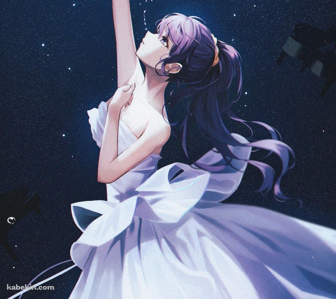 暗い水の中の綺麗な朝比奈まふゆ / プロセカ / プロジェクトセカイのAndroidの壁紙(1080px x 960px) スマホ用