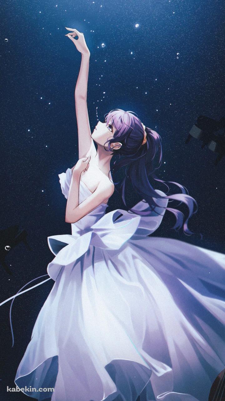 暗い水の中の綺麗な朝比奈まふゆ / プロセカ / プロジェクトセカイのAndroidの壁紙(720px x 1280px) スマホ用