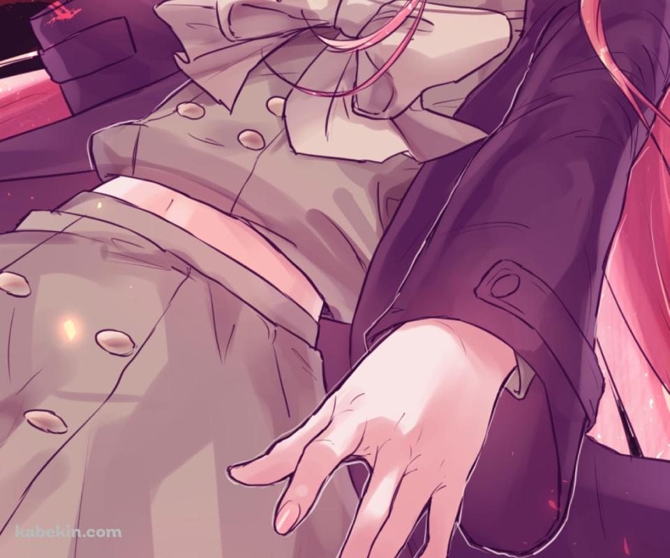 日本刀を肩に置いたかっこいいシャナ / 灼眼のシャナのAndroidの壁紙(960px x 800px) スマホ用