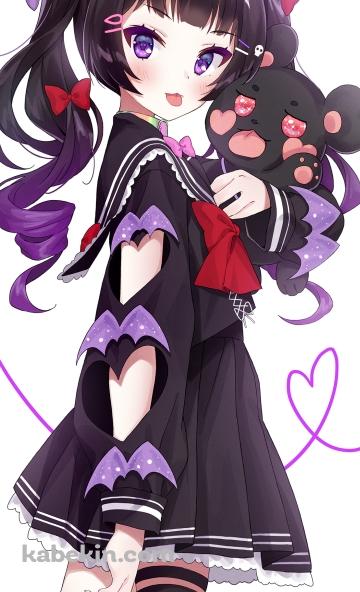 舌を出した可愛いオ・セビョク / バーチャルYouTuber / VtuberのAndroidの壁紙(360px x 592px) スマホ用
