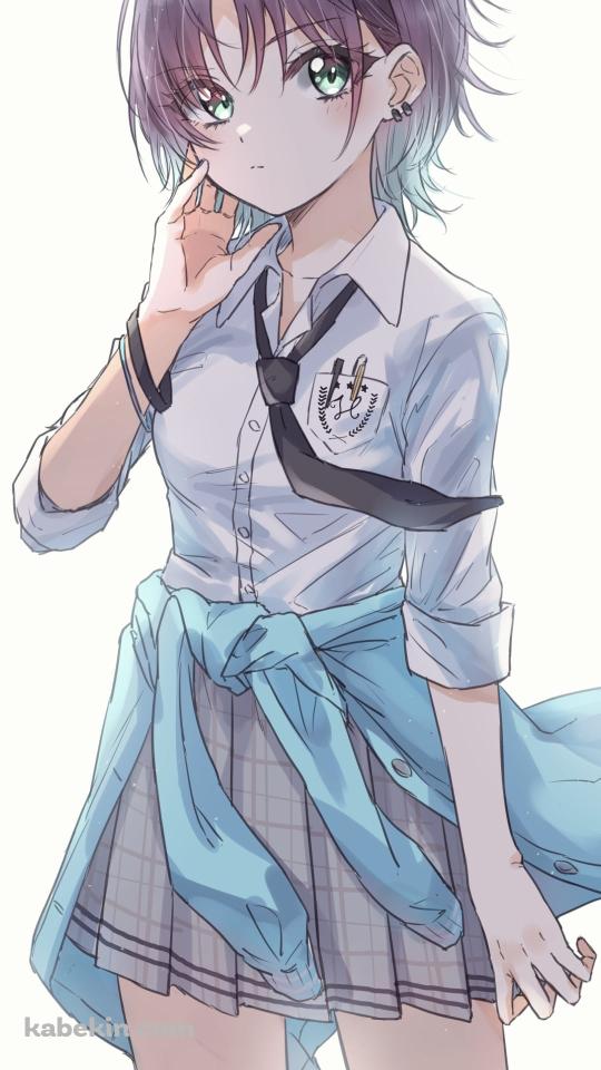 足を水に浸かる浅倉透 / アイドルマスターシャイニーカラーズのAndroidの壁紙(540px x 960px) スマホ用