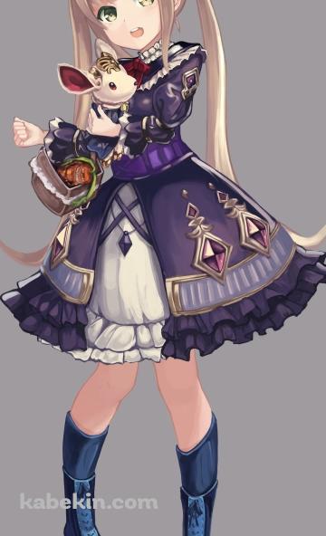 可愛いルナ / ネクロマンサー / シャドバ / シャドウバースのAndroidの壁紙(360px x 592px) スマホ用