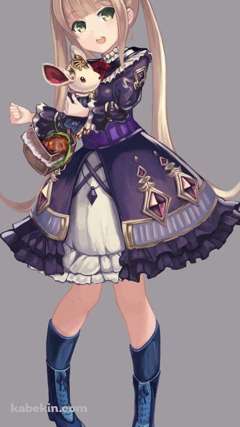 可愛いルナ / ネクロマンサー / シャドバ / シャドウバースのAndroidの壁紙(480px x 854px) スマホ用