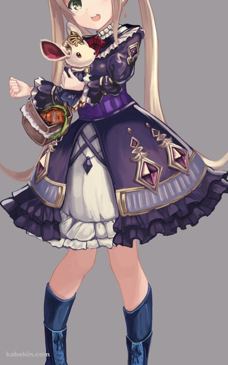 可愛いルナ / ネクロマンサー / シャドバ / シャドウバースのAndroidの壁紙(800px x 1280px) スマホ用