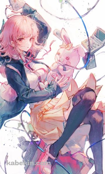 七海千秋 / モノミ / スーパーダンガンロンパ2のAndroidの壁紙(360px x 592px) スマホ用