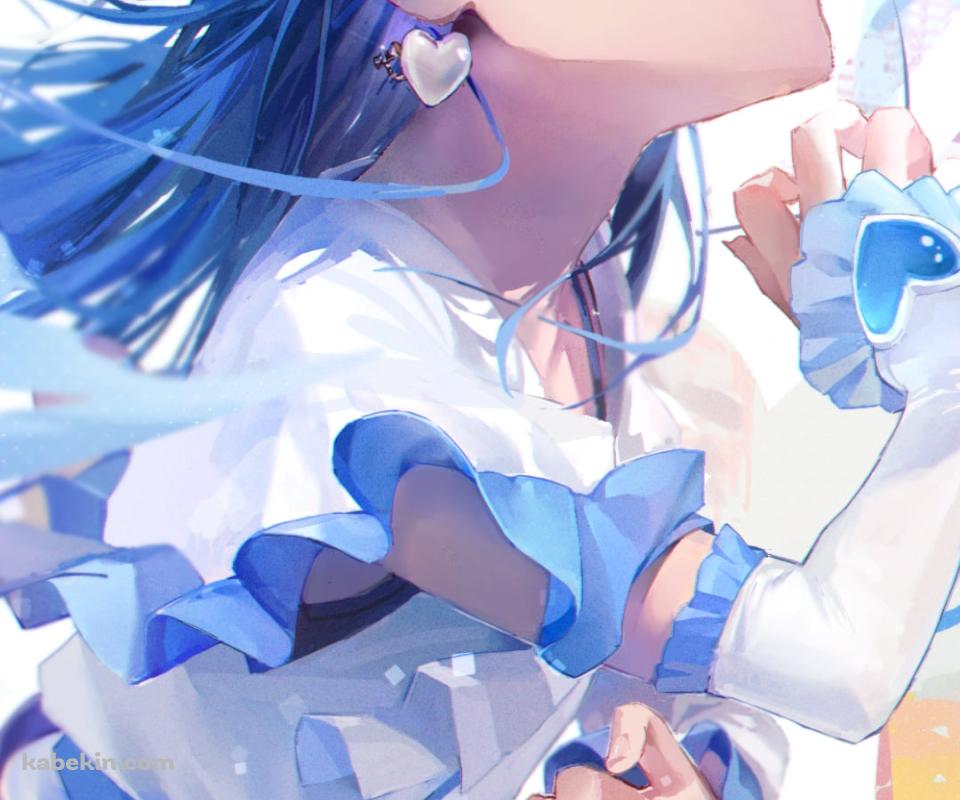綺麗な雪城ほのか / 戦闘 / キュアホワイト / ふたりはプリキュアのAndroidの壁紙(960px x 800px) スマホ用