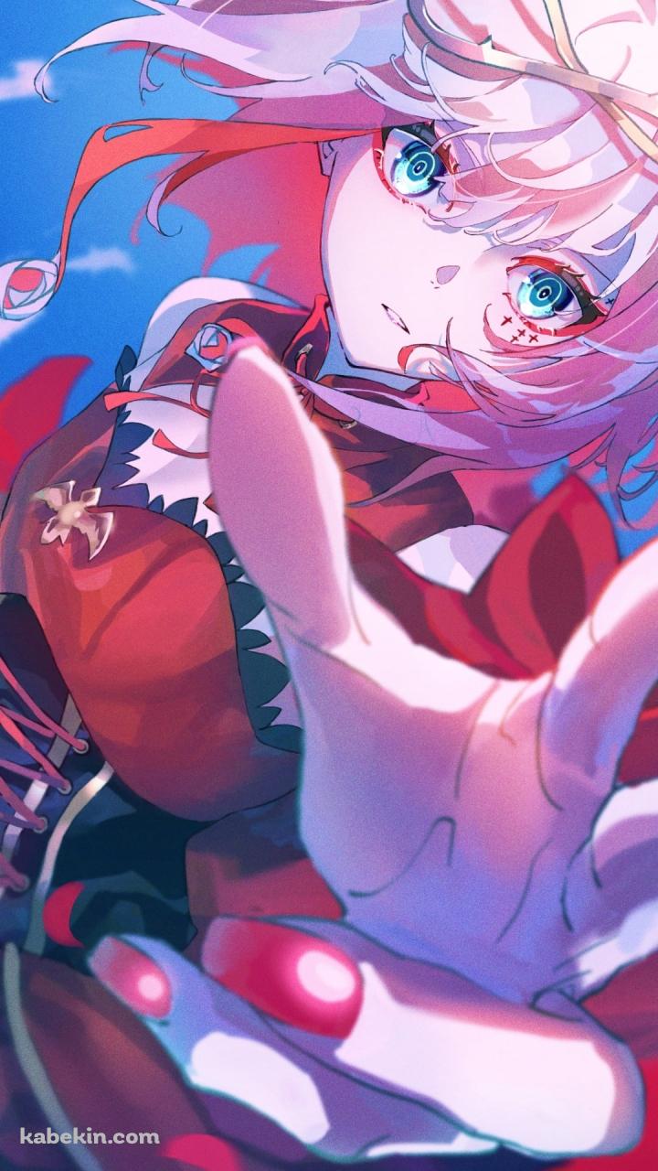 赤い花びらと運命(ムジカート) / タクトオーパスのAndroidの壁紙(720px x 1280px) スマホ用