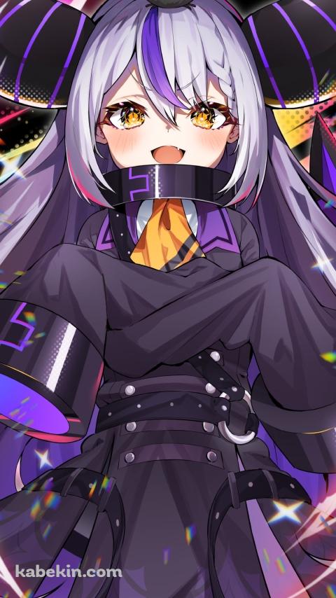 笑顔のラプラス・ダークネス / カラフル / 正面 / ホロライブ / バーチャルYouTuber / VtuberのAndroidの壁紙(480px x 854px) スマホ用