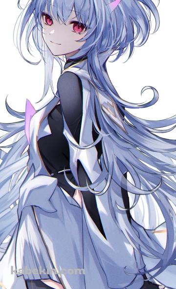 後ろ手を組みこちらを見つめるプロトマーリン / fate/grand orderのAndroidの壁紙(360px x 592px) スマホ用