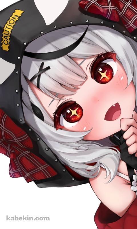 顔を出し覗き込む沙花叉クロヱ / ホロライブ / バーチャルYouTuber / VtuberのAndroidの壁紙(480px x 800px) スマホ用