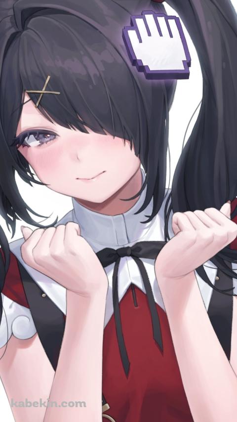 照れているニーディガールオーバードーズ Ame-chan 超天ちゃん / NEEDY GIRL OVERDOSEのAndroidの壁紙(480px x 854px) スマホ用