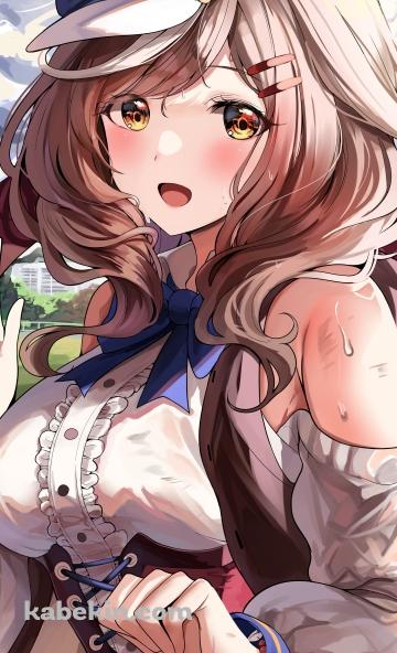 レース後、手を振るマチカネタンホイザ / ウマ娘プリティーダービーのAndroidの壁紙(360px x 592px) スマホ用
