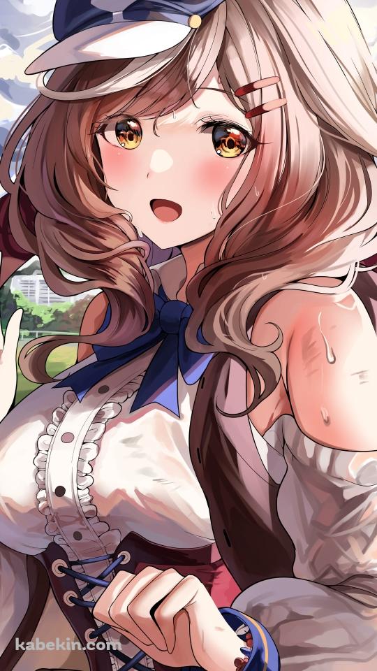 レース後、手を振るマチカネタンホイザ / ウマ娘プリティーダービーのAndroidの壁紙(540px x 960px) スマホ用