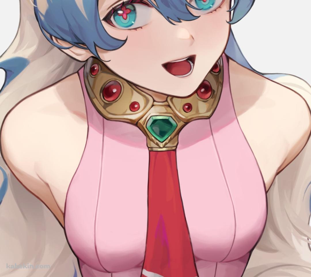 笑顔のニア・テッペリン / 天元突破グレンラガンのAndroidの壁紙(1080px x 960px) スマホ用