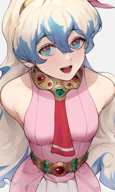 笑顔のニア・テッペリン / 天元突破グレンラガンのAndroidの壁紙(480px x 800px) スマホ用