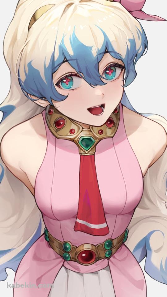 笑顔のニア・テッペリン / 天元突破グレンラガンのAndroidの壁紙(540px x 960px) スマホ用