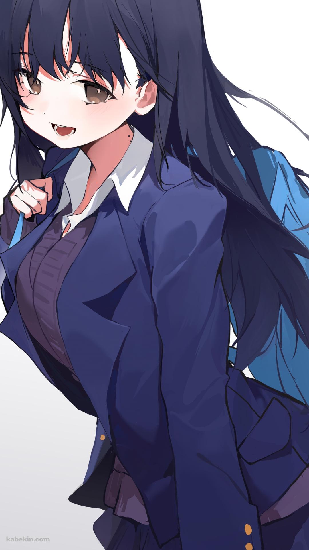 青いリュックを持つ山田杏奈 / 僕ヤバ / 僕の心のヤバイやつのAndroidの壁紙(1080px x 1920px) スマホ用