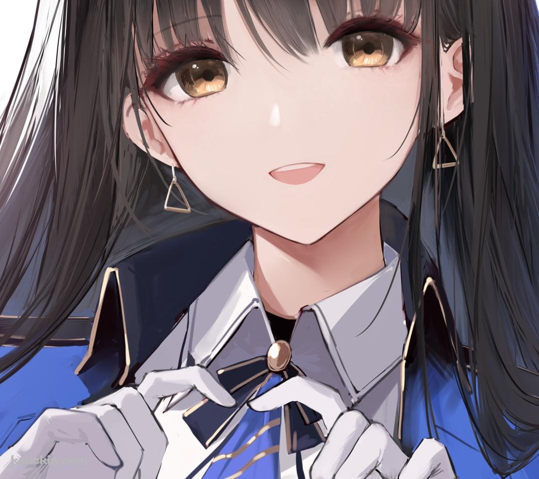 手でハートを作る可愛いディーゼル / diesel / 勝利の女神：NIKKEのAndroidの壁紙(1080px x 960px) スマホ用
