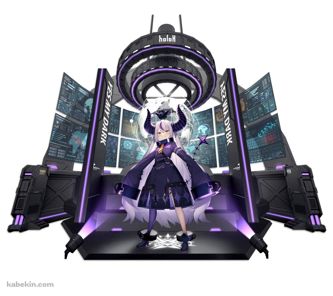 スポットライトを浴びるラプラス・ダークネス / YES MY DARK / ホロライブ / バーチャルYouTuber / VtuberのAndroidの壁紙(1080px x 960px) スマホ用