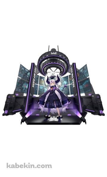 スポットライトを浴びるラプラス・ダークネス / YES MY DARK / ホロライブ / バーチャルYouTuber / VtuberのAndroidの壁紙(360px x 592px) スマホ用