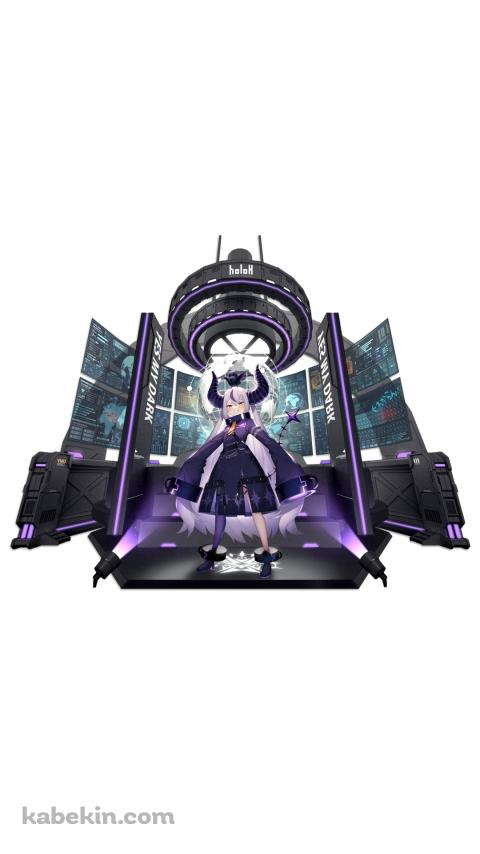 スポットライトを浴びるラプラス・ダークネス / YES MY DARK / ホロライブ / バーチャルYouTuber / VtuberのAndroidの壁紙(480px x 854px) スマホ用